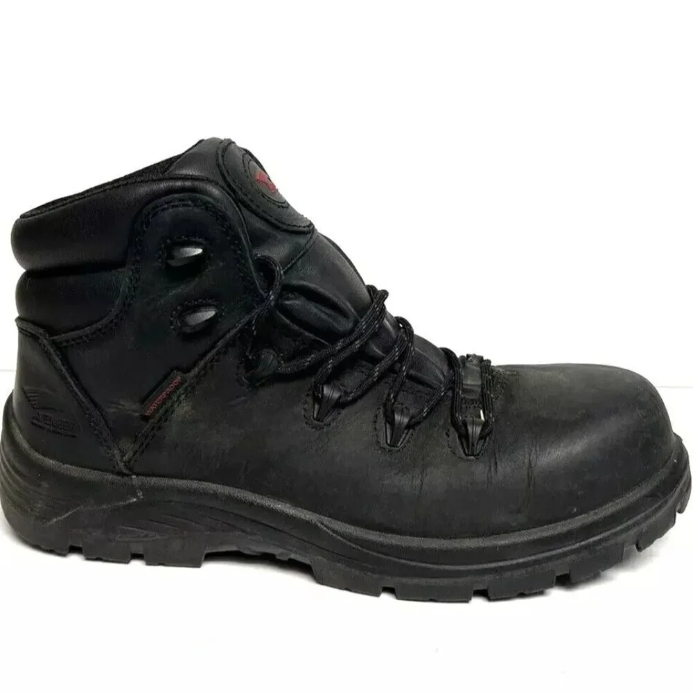 Avenger Men's Framer Comp Toe Work Boot Black, Size 9.5 M